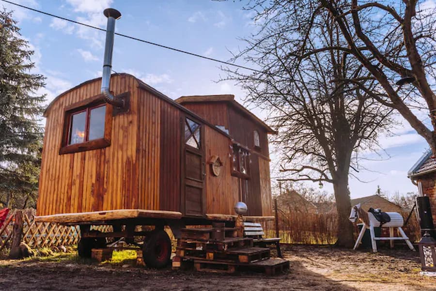 Mikrodomy, inaczej zwane tiny houses Mikrodomy
