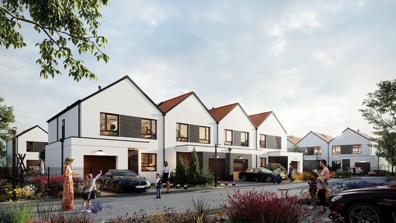 Dom na Bielanach Wrocławskich Osiedle Świerkowe Bielany